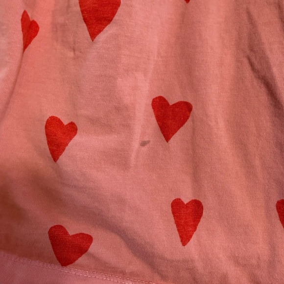 Tea collection girls striped pink heart dress size 10 - Picture 9 of 9